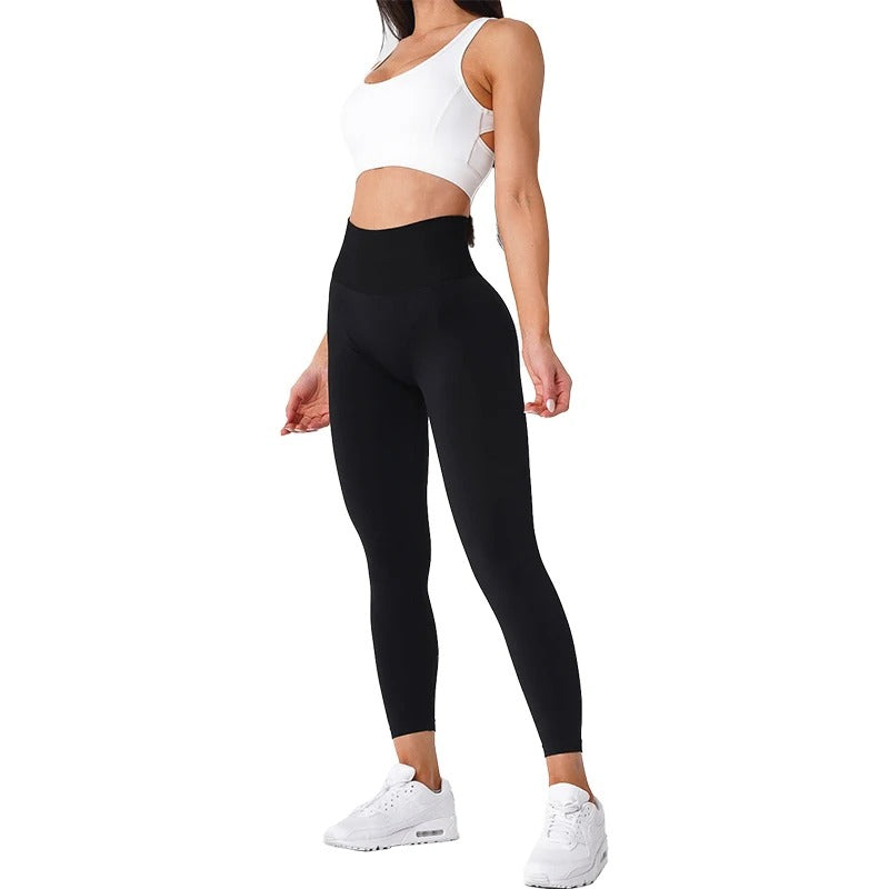 Brilla con luz propia | Leggings deportivos sin costuras para mujer 