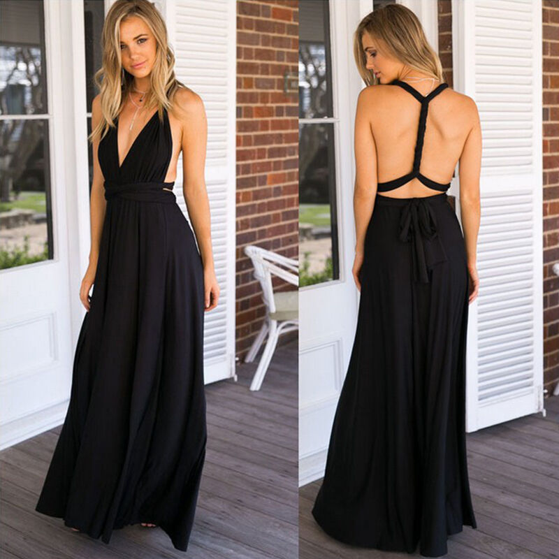 Out-Shine | Maxi Dress Multiway Convertible Infinity