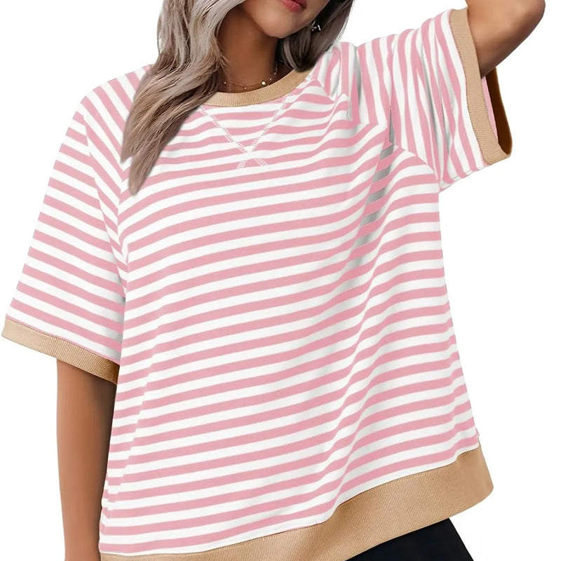 Out-Shine | Relaxed Striped T - Shirt