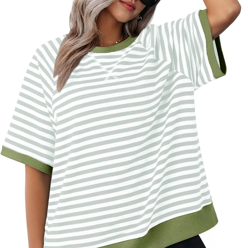 Out-Shine | Relaxed Striped T - Shirt