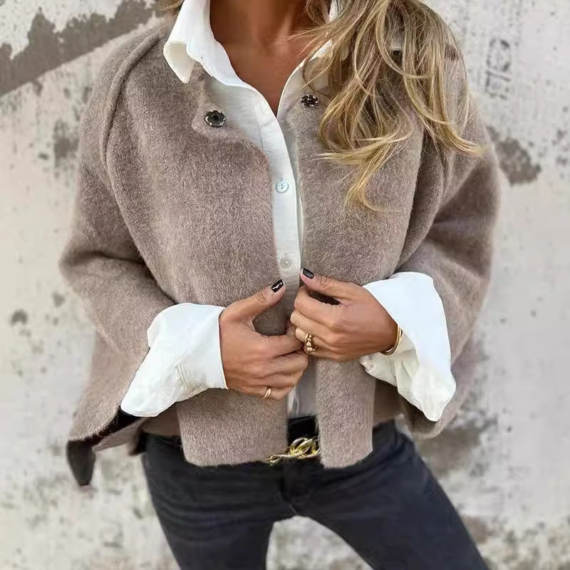Out-Shine | Flare Sleeve Short Coat