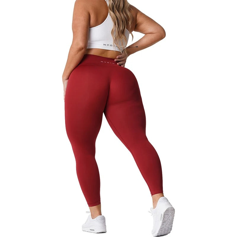 Brilla con luz propia | Leggings deportivos sin costuras para mujer 