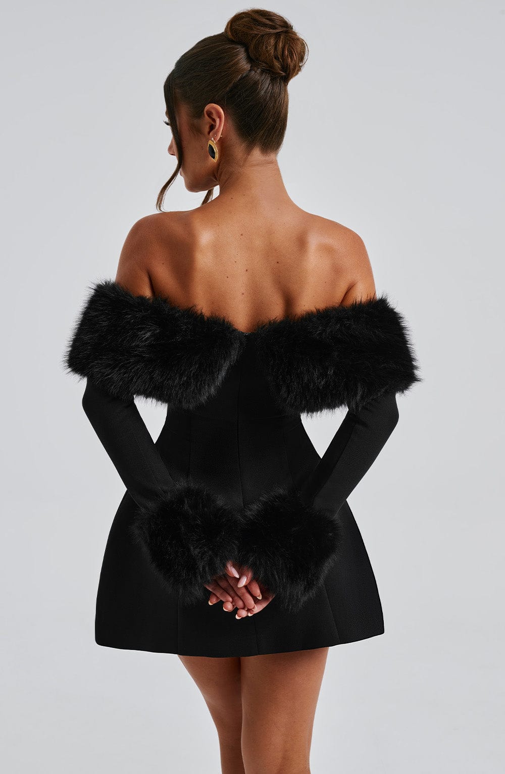 Out-Shine | Luxurious Fur Dress