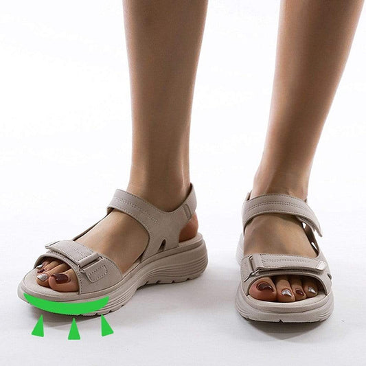 Out-Shine | Sandalias pedic para mujer - correas ajustables para una comodidad óptima